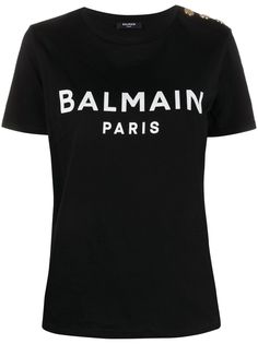 Balmain футболка с логотипом