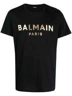 Balmain футболка с короткими рукавами и логотипом