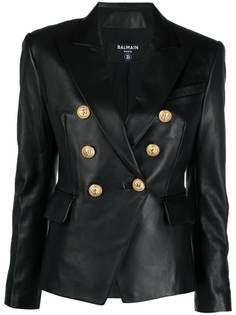 Balmain двубортный блейзер
