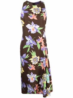 Ralph Lauren Collection платье миди с цветочным принтом