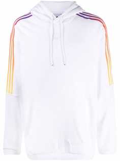adidas спортивное худи с контрастными полосками
