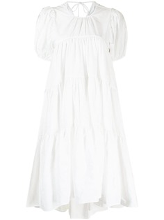 Cecilie Bahnsen платье Esme с объемными рукавами