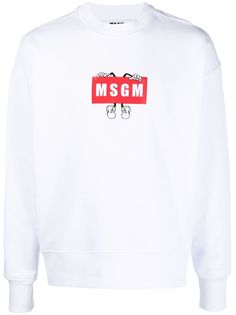 MSGM толстовка с логотипом