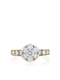 Van Cleef & Arpels кольцо Fleurette 2000-х годов из желтого золота