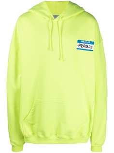 VETEMENTS худи с логотипом