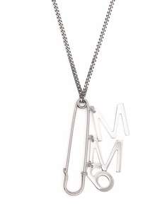 MM6 Maison Margiela колье с логотипом