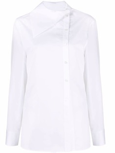 Jil Sander рубашка асимметричного кроя