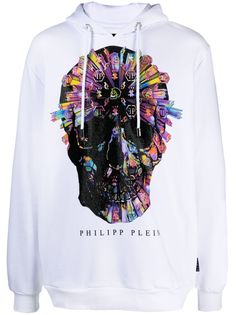 Philipp Plein худи с аппликацией Skull