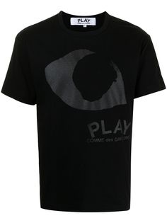 Comme Des Garçons Play футболка с принтом