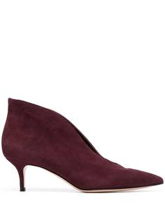 Gianvito Rossi ботильоны с глубоким вырезом
