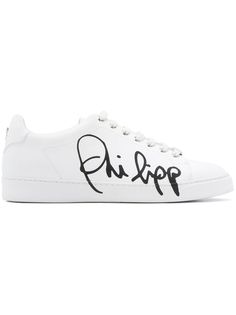 Philipp Plein кроссовки с подписью