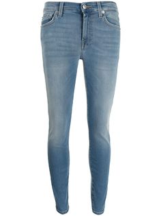 7 For All Mankind джинсы скинни