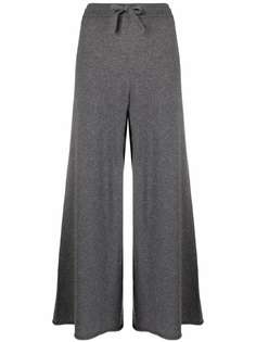 Jil Sander кашемировые брюки широкого кроя