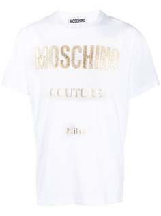 Moschino футболка с логотипом