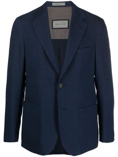 Corneliani однобортный пиджак с заостренными лацканами