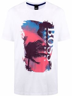 Boss Hugo Boss футболка с логотипом