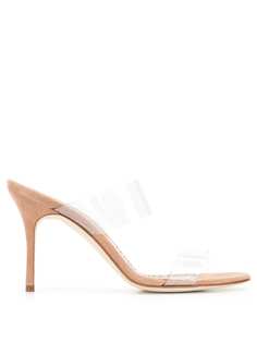 Manolo Blahnik мюли на шпильке с открытым носком