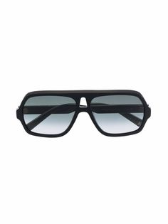 Givenchy Eyewear солнцезащитные очки-авиаторы с тисненым логотипом