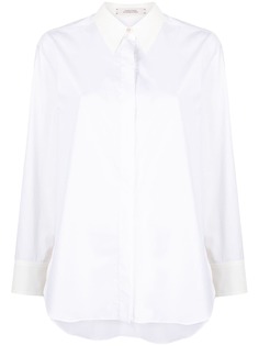 Dorothee Schumacher рубашка Poplin Power с потайной планкой