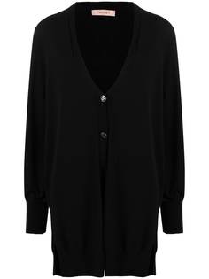 TWINSET кардиган в рубчик