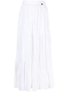 TWINSET ярусная юбка миди