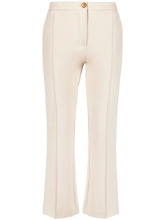 Pinko укороченные расклешенные брюки