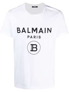 Balmain футболка с логотипом