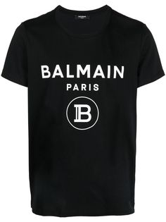 Balmain футболка с короткими рукавами и логотипом