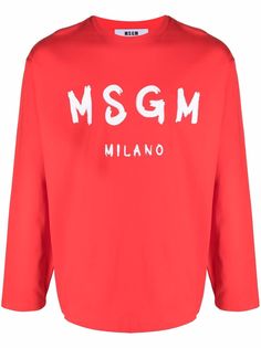 MSGM толстовка с логотипом