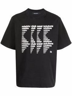 MISBHV футболка Club Wear с надписью