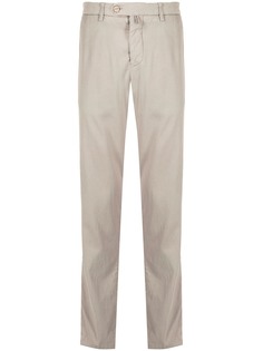 Kiton брюки чинос прямого кроя