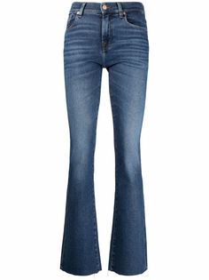 7 For All Mankind джинсы кроя слим