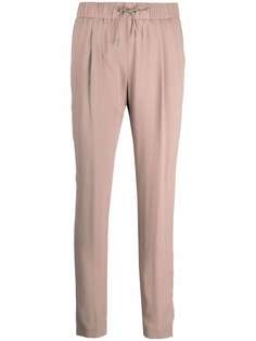 Fabiana Filippi брюки кроя слим с кулиской