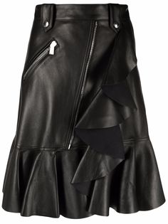 Alexander McQueen юбка с баской