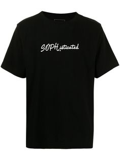 SOPHNET. футболка с принтом SOPHisticated