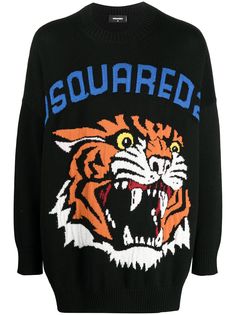 Dsquared2 джемпер вязки интарсия
