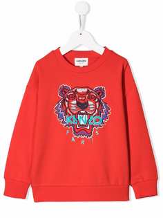 Kenzo Kids толстовка с вышивкой