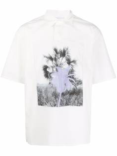 Kenzo рубашка с принтом