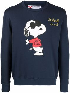 Mc2 Saint Barth толстовка с принтом Ponza Snoopy