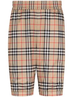 Burberry спортивные шорты Debson в клетку Vintage Check