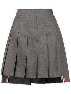 Thom Browne плиссированная мини-юбка