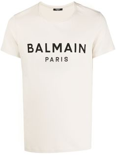 Balmain футболка с короткими рукавами и логотипом