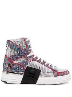 Philipp Plein высокие кеды Money