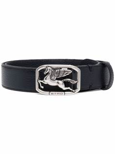 Etro ремень с пряжкой-логотипом