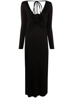 Blumarine платье миди с завязками