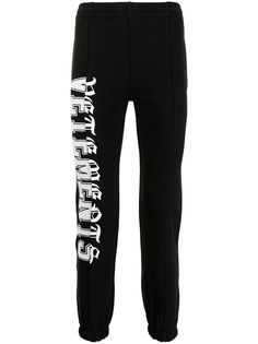 VETEMENTS джоггеры с логотипом