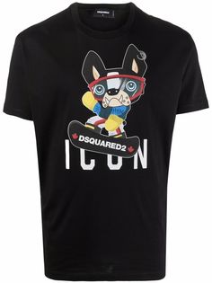 Dsquared2 футболка с короткими рукавами и графичным принтом