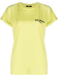 Balmain футболка с короткими рукавами и логотипом