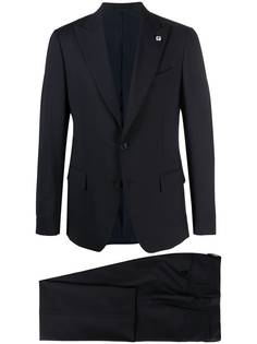 Lardini костюм-двойка с однобортным пиджаком