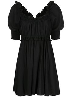 Misa Los Angeles платье мини Ara с оборками